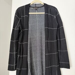 BYdesign windowpane long cardigan - Size M